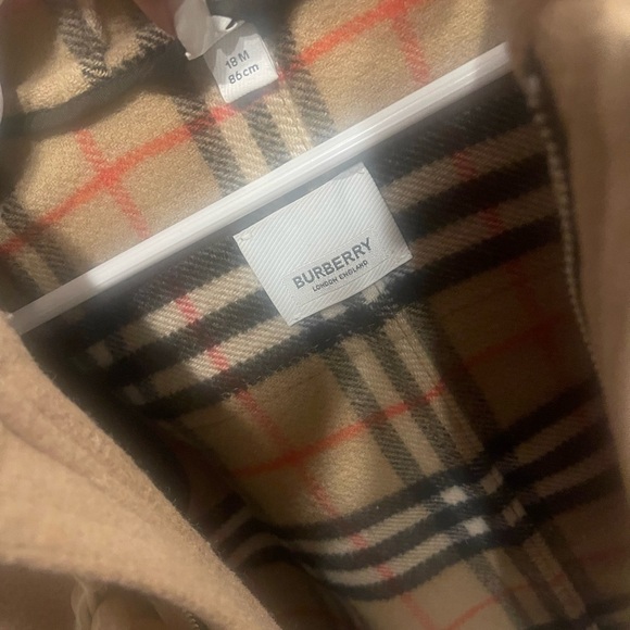 Toddler Burberry wool jacket - Picture 3 of 7